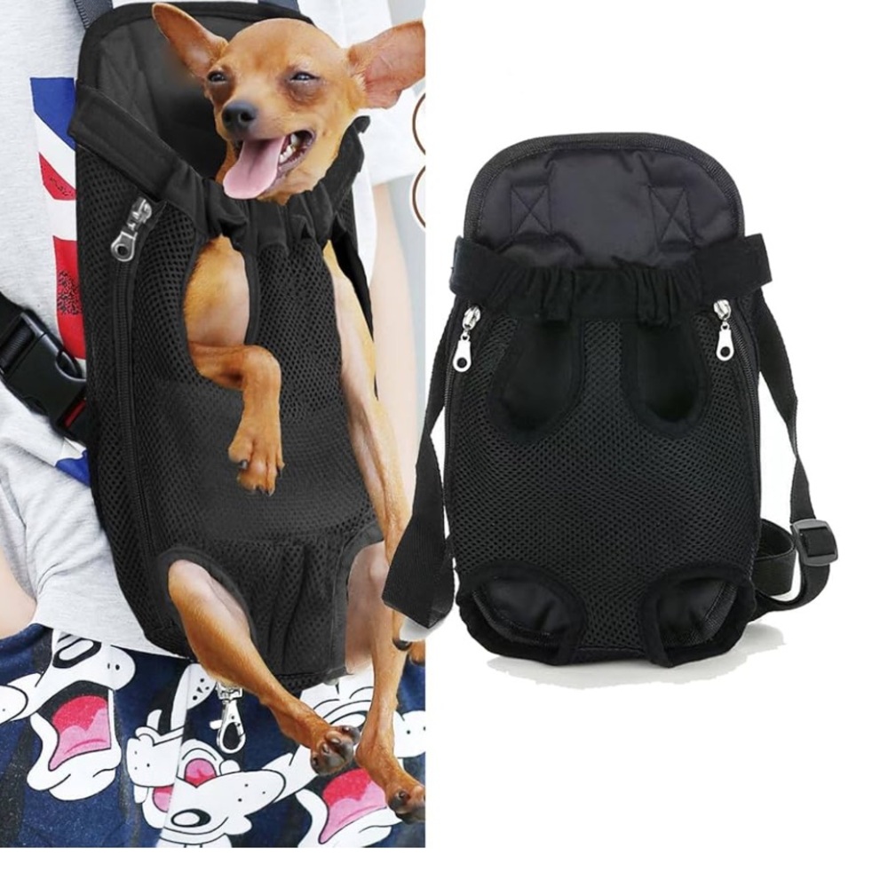 NWOT Pet Carrier Backpack, Adjustable Pet Dog Carrier Backpack Travel Bag Black